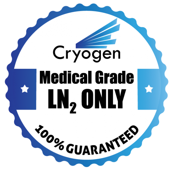Medical Grade Liquid Nitrogen (LN2) Cryogen